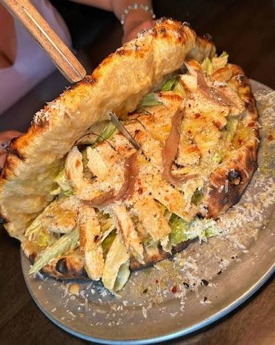 Caesar Pizza Sandwich